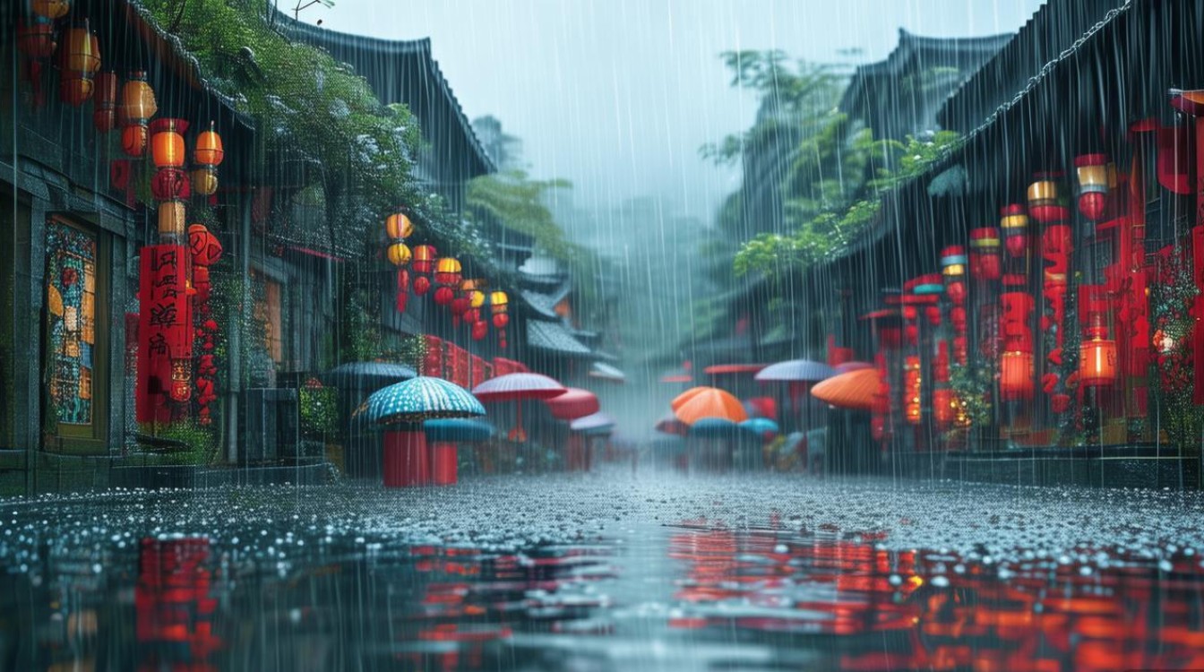 四川景点暴雨 四川景点暴雨